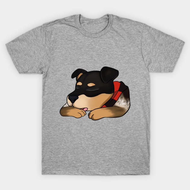 Holly Sleeps T-Shirt by Lady GameGa